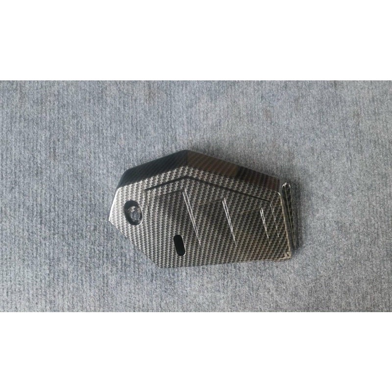 Ốp Nắp Bình Nước Mát AB AirBlade 160-125 2023 Đời Mới Carbon