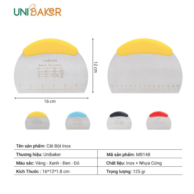 Dao cắt bột Unibaker MB148