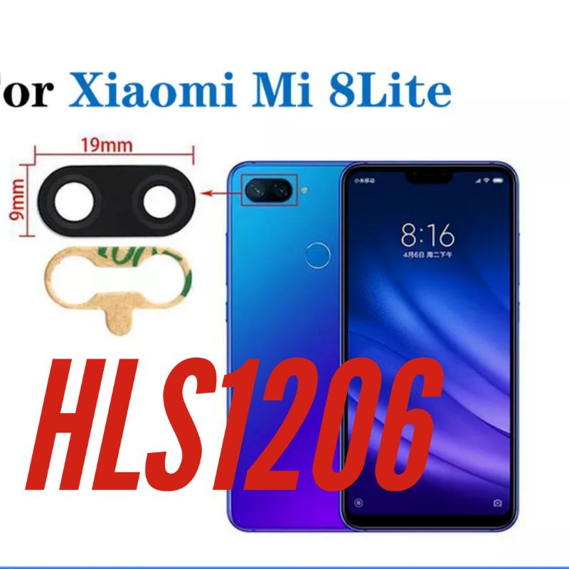 Kính camera mi 8 Lite