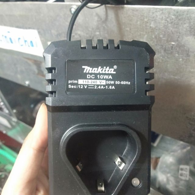 Cục sạc máy khoan bin Ma-ki-ta 12v 1.6~2.6A