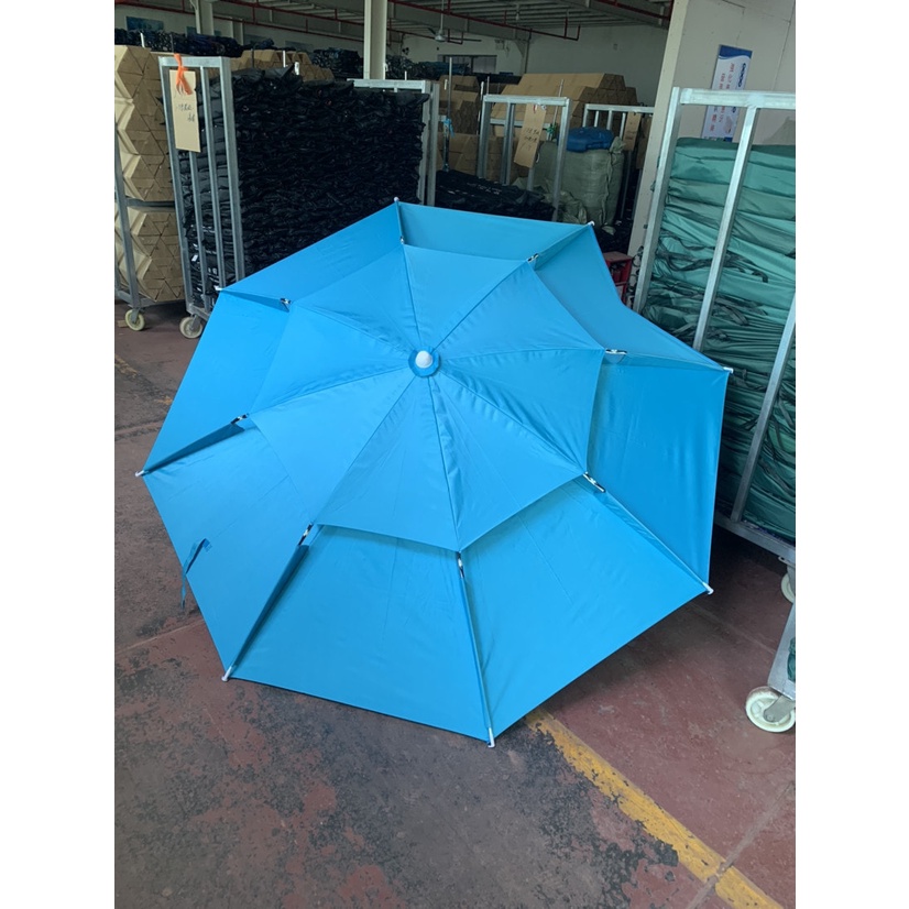 Ô Câu Cá Che Nắng Che Mưa Dù Câu Cá 2 Tầng Dã Ngoại Cao Cấp