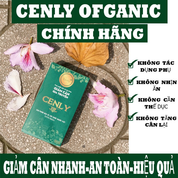 Giảm Cân Cenly Vip ( Mẫu Mới Có Lớp Tráng Bạc ) - [Chính Hãng]