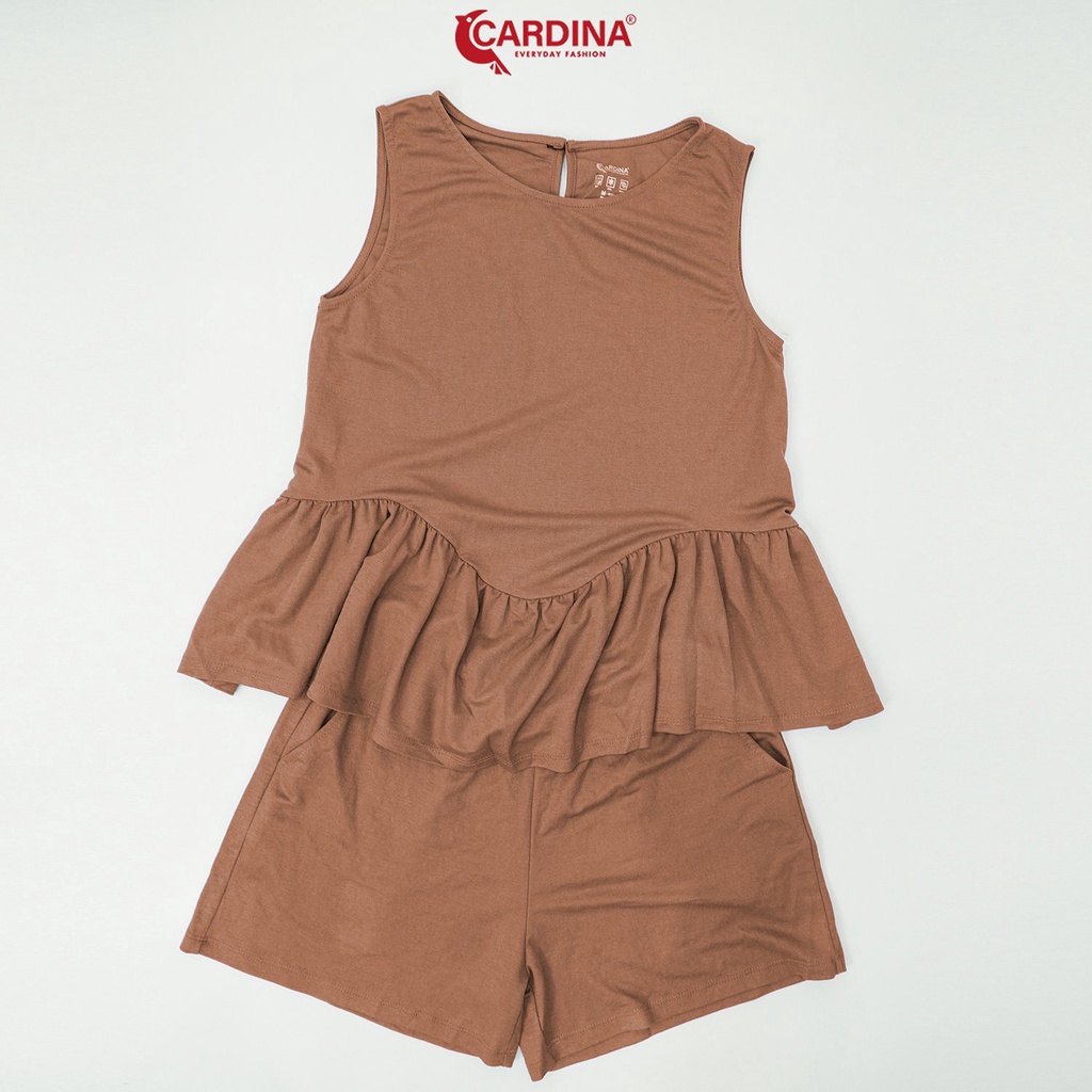 Đồ Bộ Nữ 𝐂𝐀𝐑𝐃𝐈𝐍𝐀 Chất Cotton Nhật Cao Cấp Bộ Mặc Nhà Co Giãn Bốn Chiều Thoải Mái 1CF26