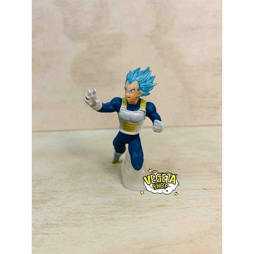 Mô hình Dragon Ball - Vegeta SSJ Blue - Gashapon HG - Chính hãng Bandai - Cao 9cm