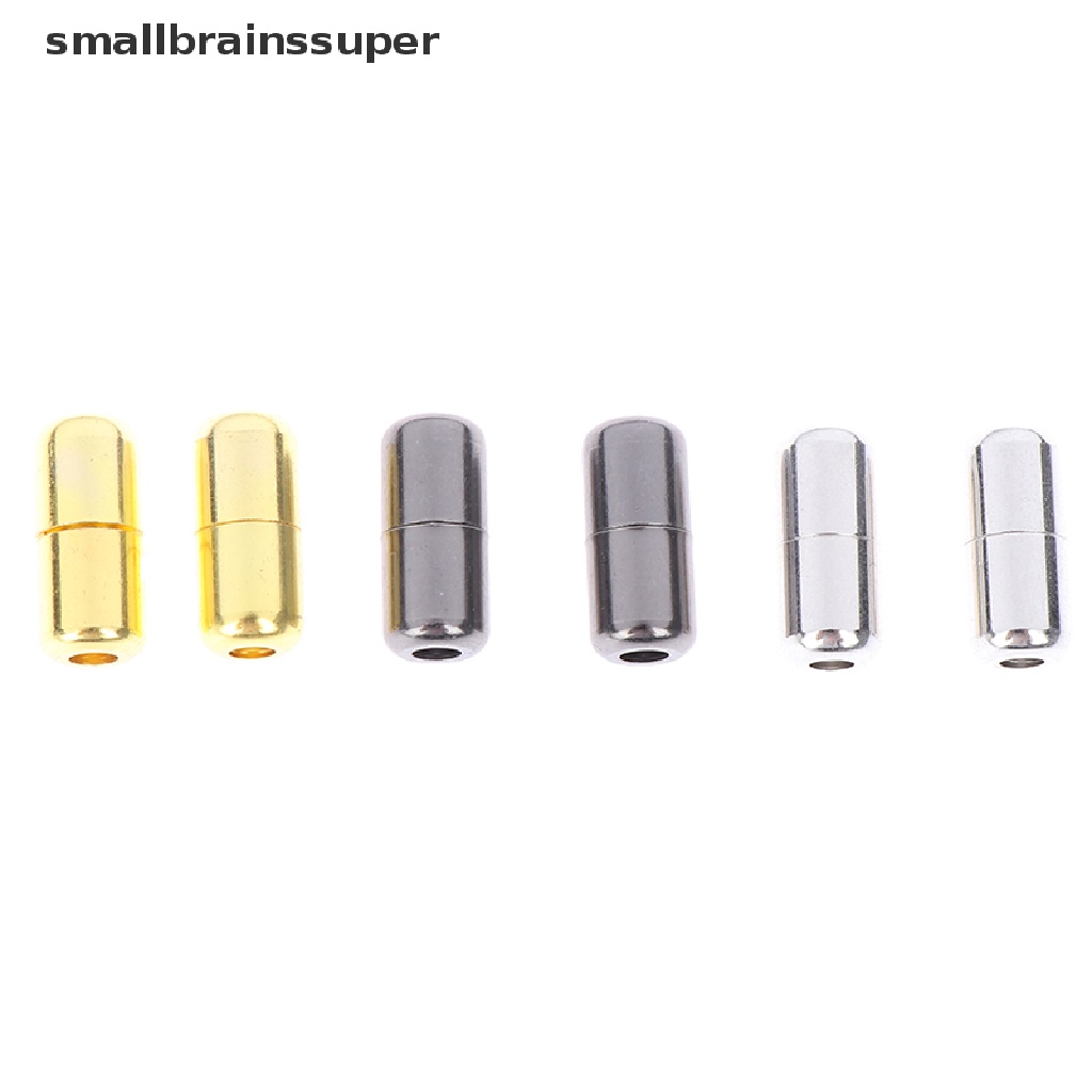 Smallbrainssuper Set 2 Khóa Dây Giày Lười Phẳng Không Cần Buộc Tiện Lợi Không Cần Buộc
