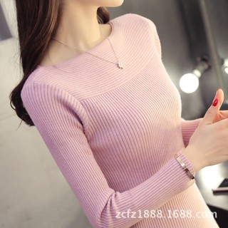 Áo len nữ cổ thuyền