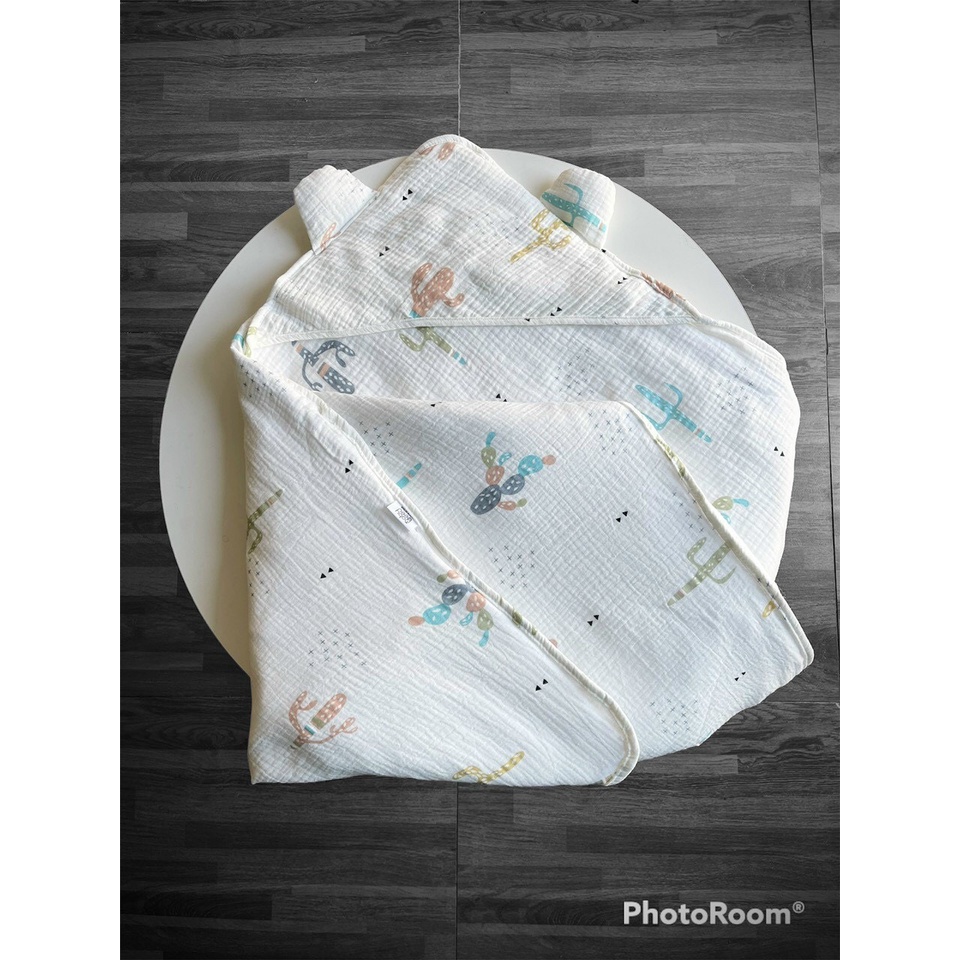CHĂN Ủ TRẦN BÔNG MUSLIN TREE BABYBEE CAO CẤP - HÀNG VIỆT NAM CHẤT LƯỢNG CAO