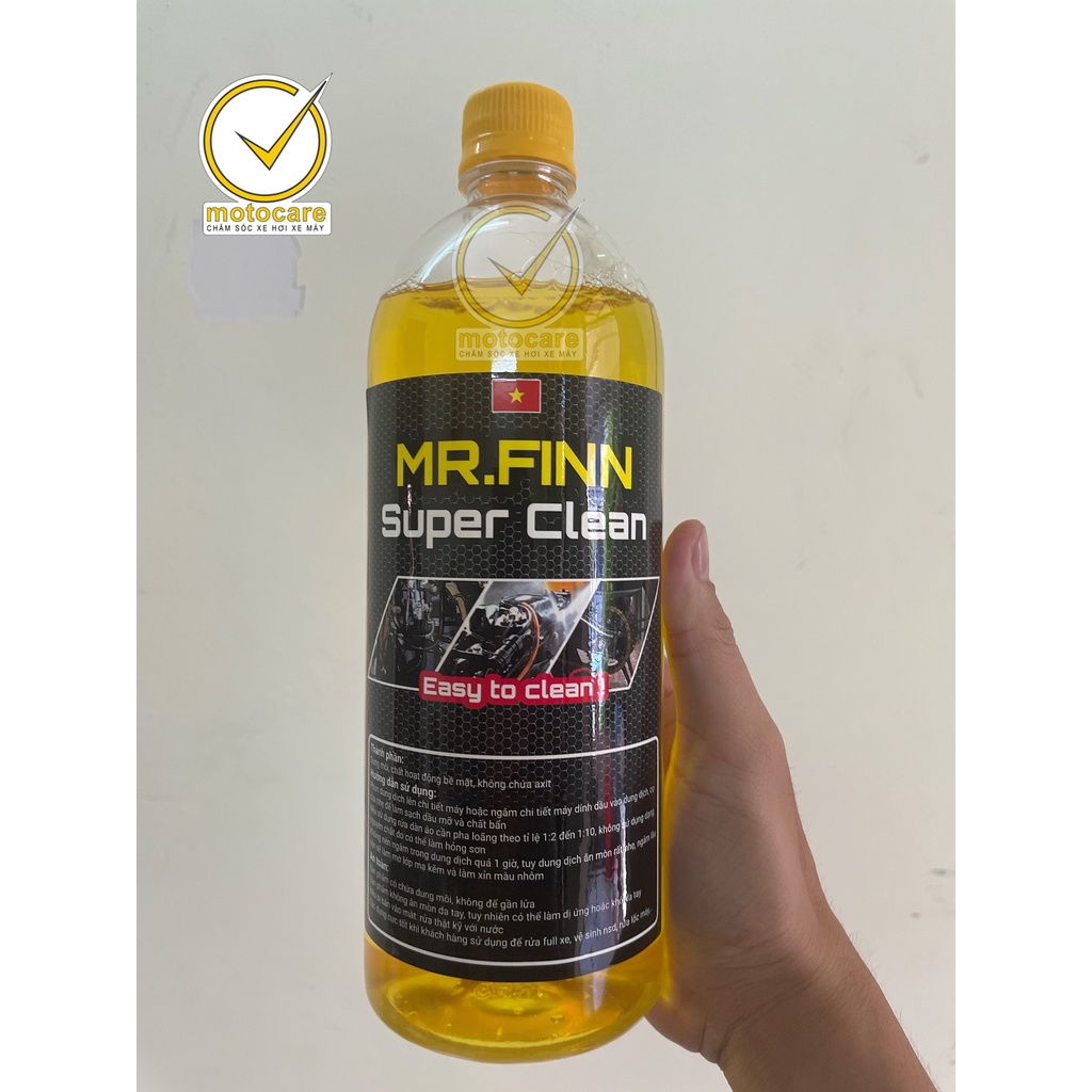 Dung dịch tẩy rửa ĐA NĂNG MrFinn dành cho oto, xe máy chai 1 lít