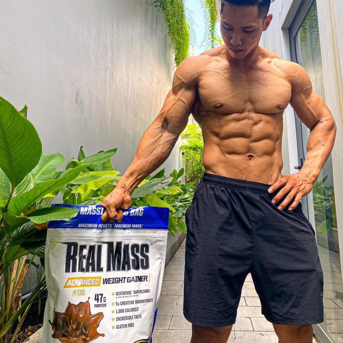 REAL MASS GAINER - SỮA TĂNG CƠ CHẤT LƯỢNG (12 LBS)