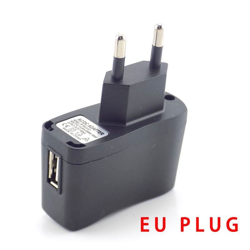 Bộ Chuyển Đổi Nguồn AC Sang DC EU / US VNK2 USB 5V 0.5A 100V-240V