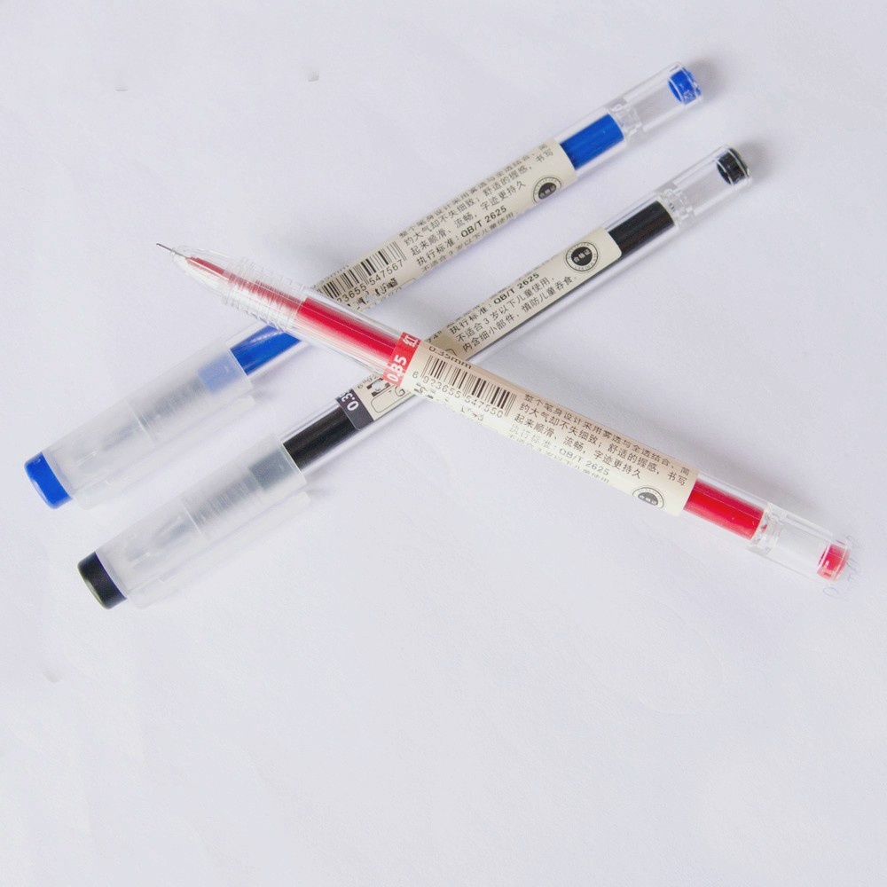 Bút bi mực gel ngòi 0.35mm tùy chọn màu mực