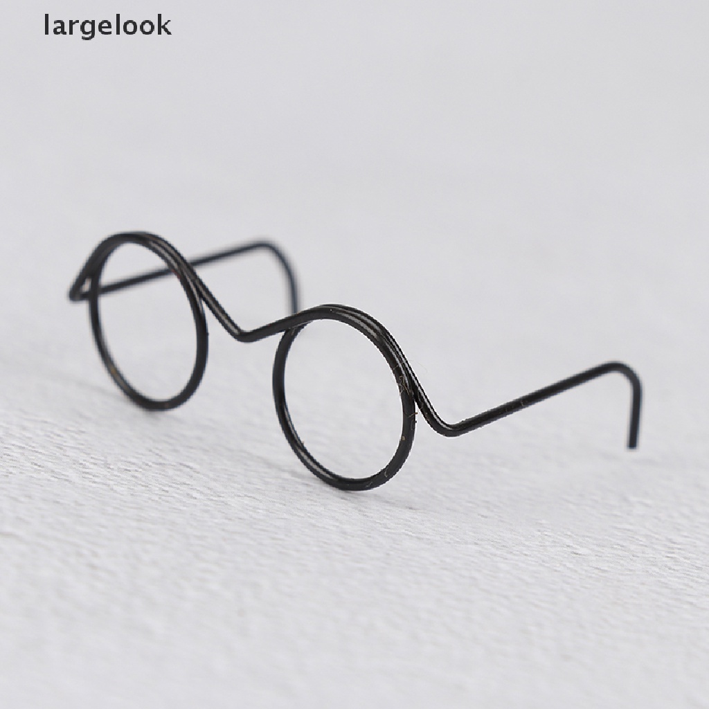 Set 10 mắt kính gọng tròn cổ điển thời trang dành cho búp bê 30cm