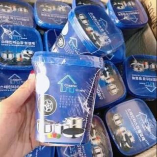 Combo 2 kem tẩy xoong và 1 kệ gia vị