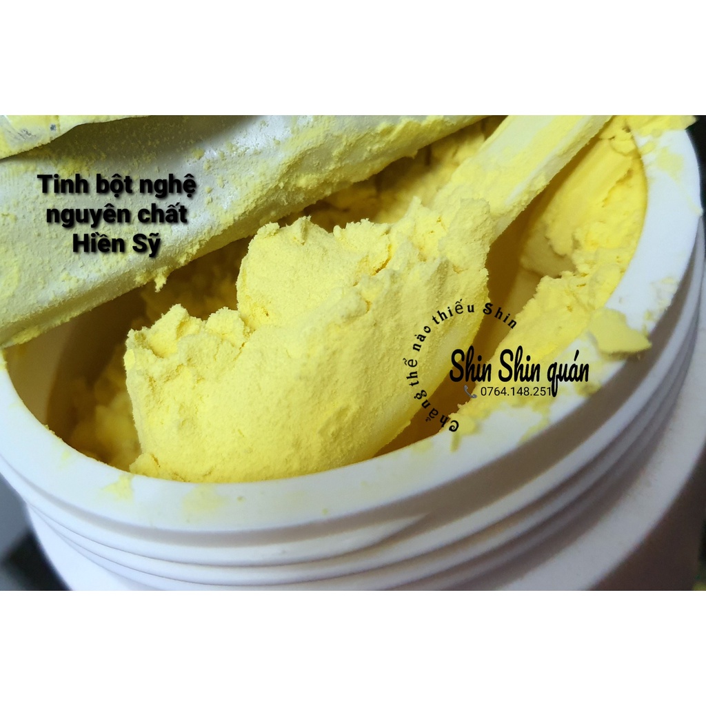 TINH BỘT NGHỆ CAO CẤP HIỀN SỸ (Organic)