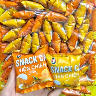 Snack cá viên chiên