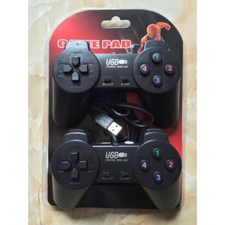​Tay cầm chơi game đôi KM88 có rung