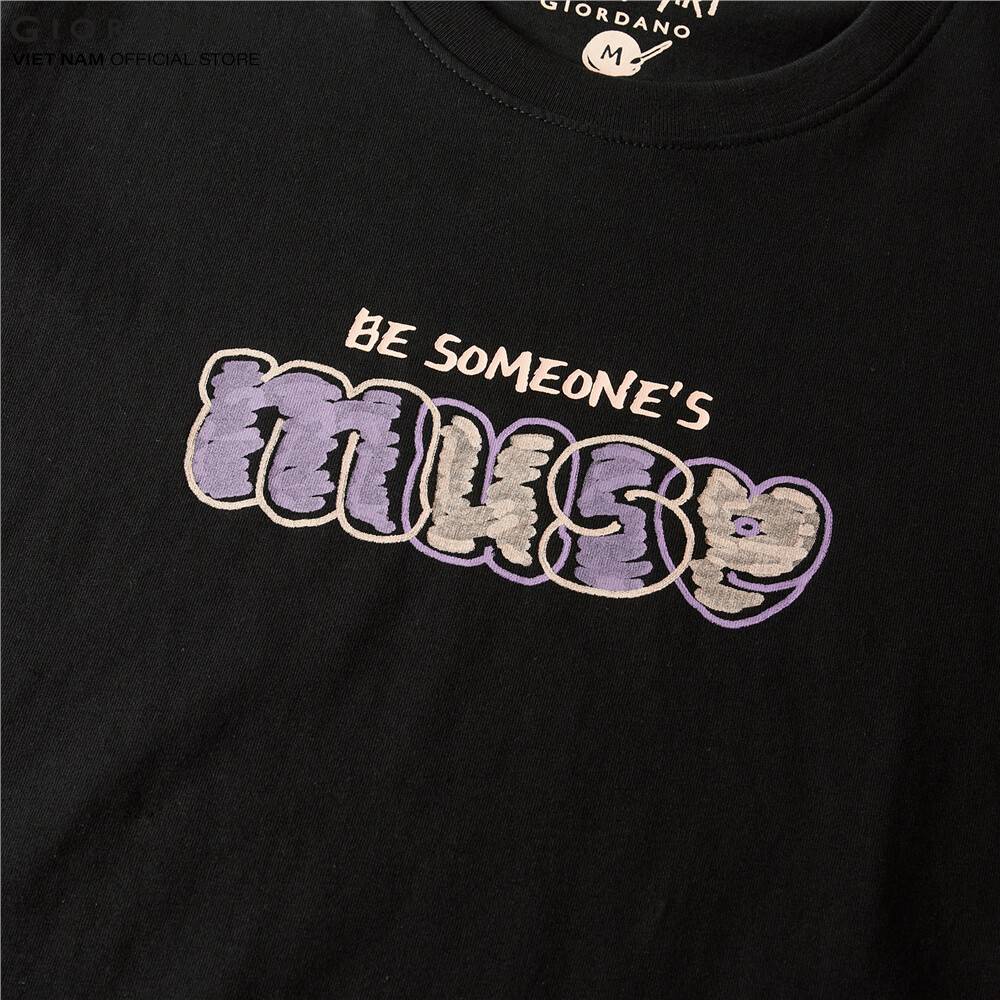 Áo Thun Nữ Ngắn Tay In Hình Giordano 05391211