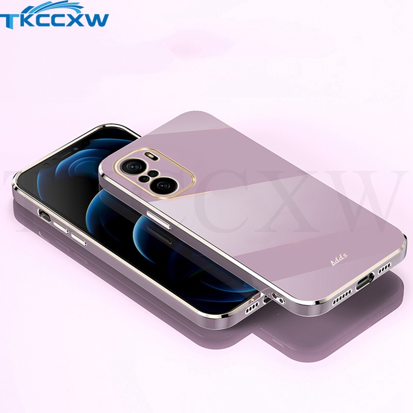Ốp Điện Thoại Mềm Viền Thẳng Chống Sốc Cho Xiaomi Redmi 10X K20 K30 K40 Pro+ K40