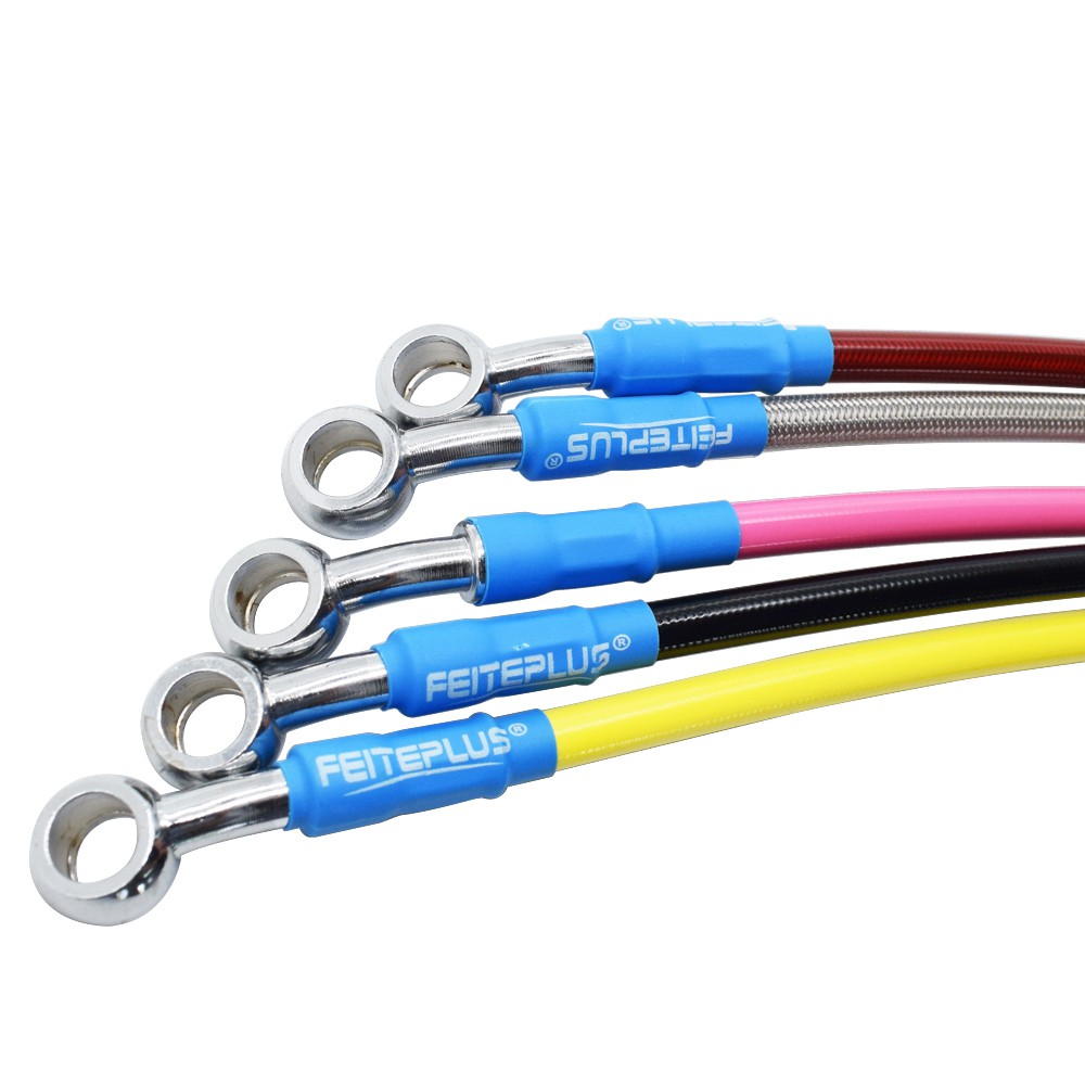 M10 100 220cm xe máy kim loại ebike xe điện ống dầu phanh phanh sửa đổi ống dầu phanh đường ống ống dầu