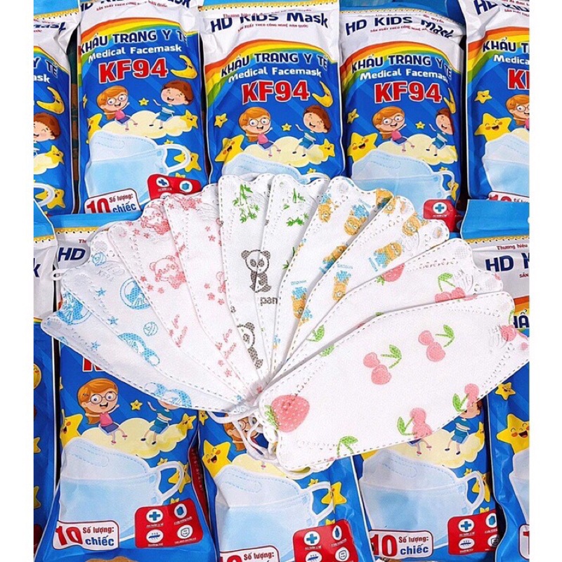 Khẩu trang trẻ em Fk94 duy ngọc Túi 10 cái