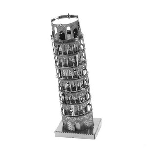 Mô Hình Lắp Ghép kim Loại 3D Tháp Nghiêng Pisa
