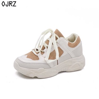 Giày Sneaker độn đế 5p Giày thể thao trẻ trung Giày sneaker ulzzang Giày thể thao Hàn Quốc