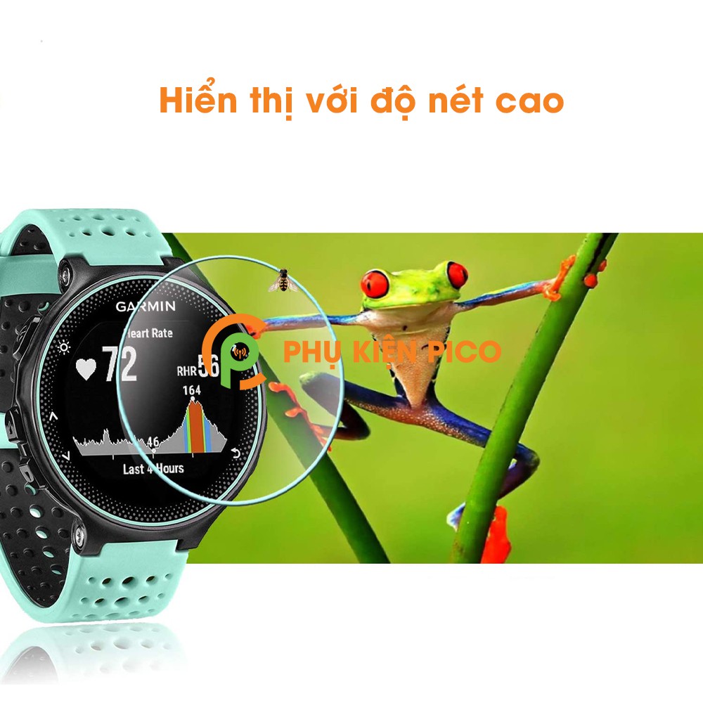 Kính cường lực đồng hồ Garmin Foreruner 225/235/620/630 trong suốt full màn hình độ cứng 9H