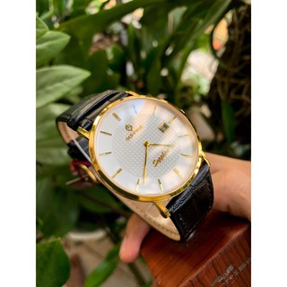 Đồng hồ sunrise nam mặt kính saphire chông nước chống xước