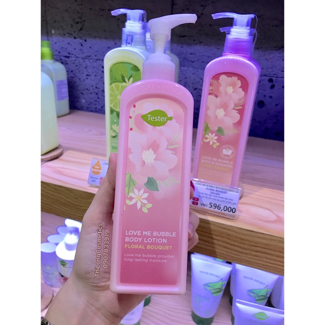 Dòng sữa tắm LOVE ME BUBBLE