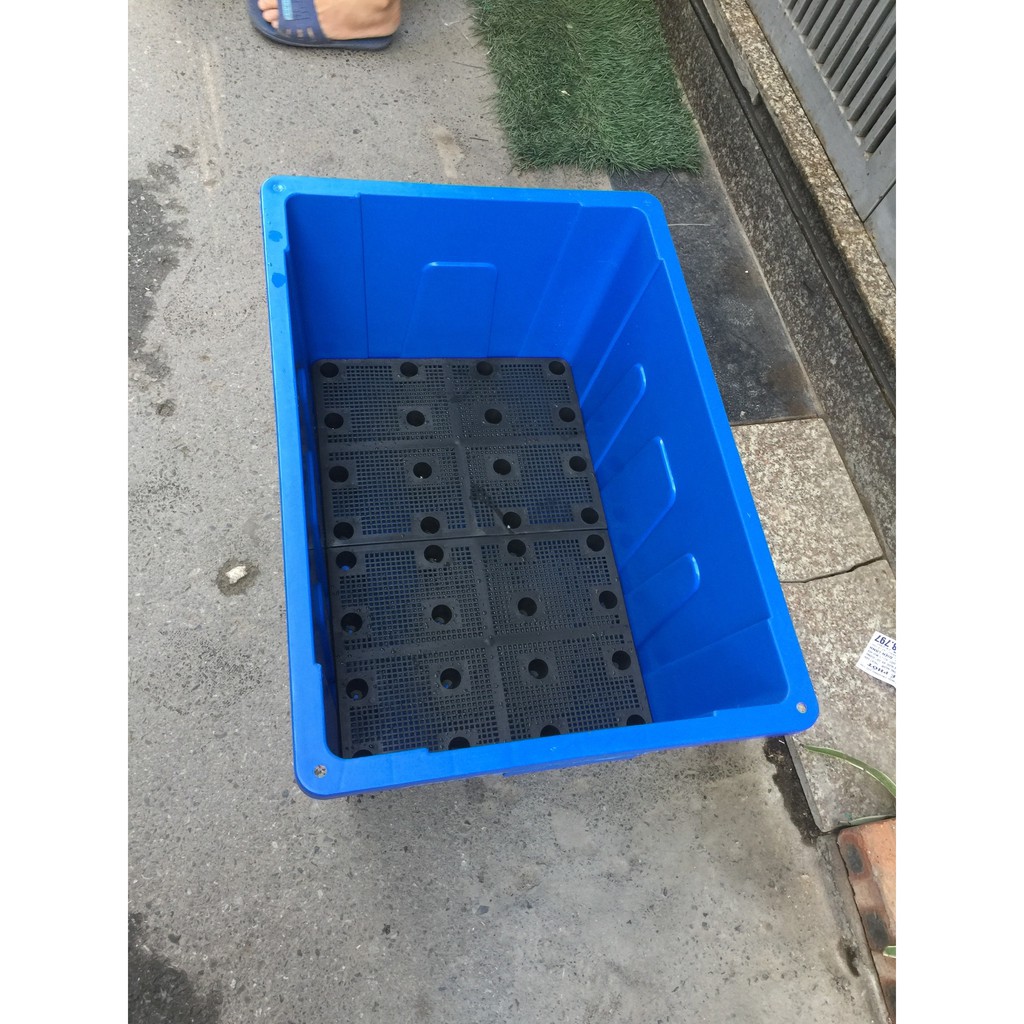 Chậu 70l, khay trồng rau thông minh 70l