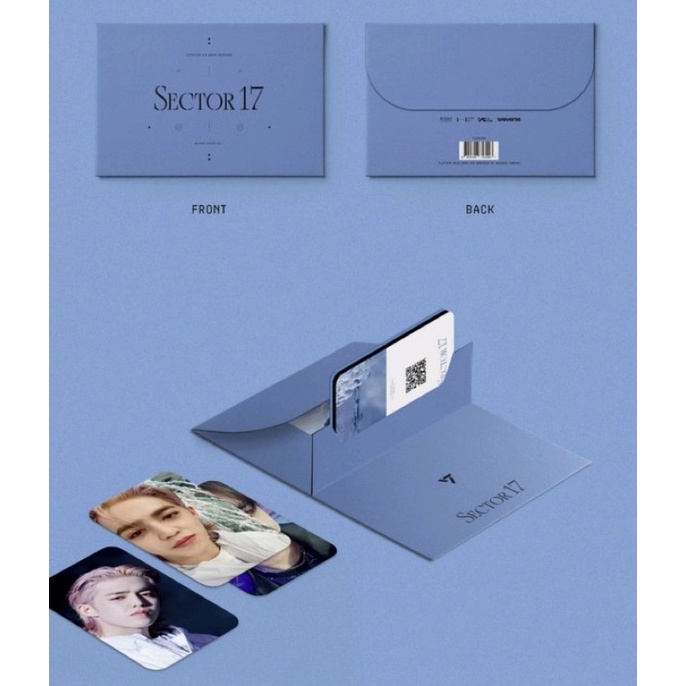 CKSHOP Bộ ảnh SEVENTEEN - SECTOR bản digi code Weverse