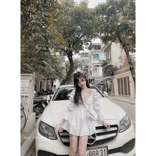 ÁO BABYDOLL TAY LOE (KÈM VIDEO HÌNH THẬT)