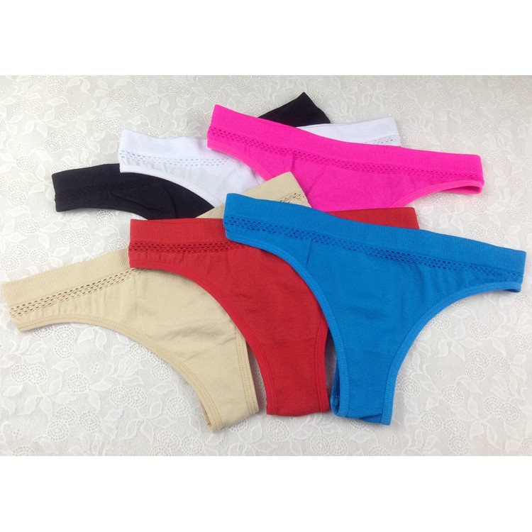 Quần Lọt Khe Nữ Cao Cấp Cực Sexy Phối Ren Đủ Màu - Quần Lót Lọt Khe - Underwear - Mẫu mới DNL9