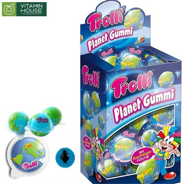 Kẹo Dẻo Trái Đất Trolli Planet Gummy 18.8g [Vitamin House]