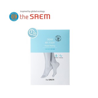 [THE SAEM] Dear My Foot Power Foot Care Peeling Mask 50ml  Mặt Nạ Lột Chăm Sóc Da Chân
