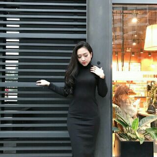 ĐẦM VÁY CỔ LỌ 15 phân