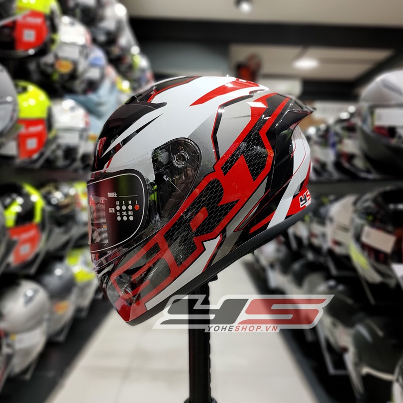 MŨ BẢO HIỂM YOHE978 SRT - FULLFACE 1 KÍNH