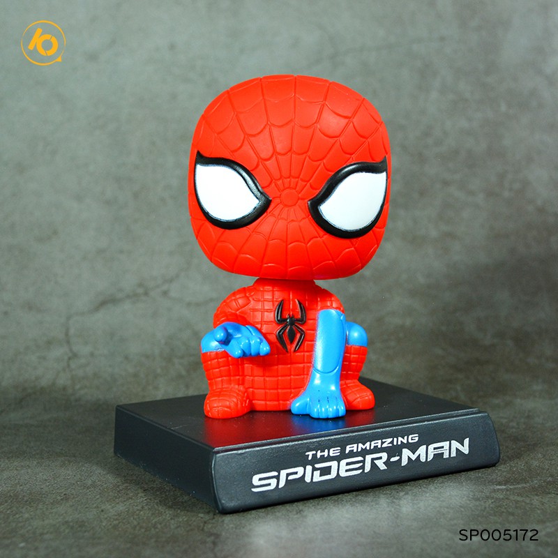 🍀 Mô hình Marvel Avengers các siêu anh hùng Deadpool/Spiderman/Groot để bàn - 11cm