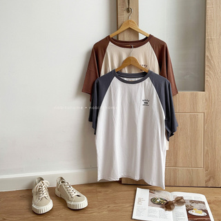 NOBITA HOME - ÁO THUN TAY NGẮN 100% COTTON RAGLAN ERIC RARE