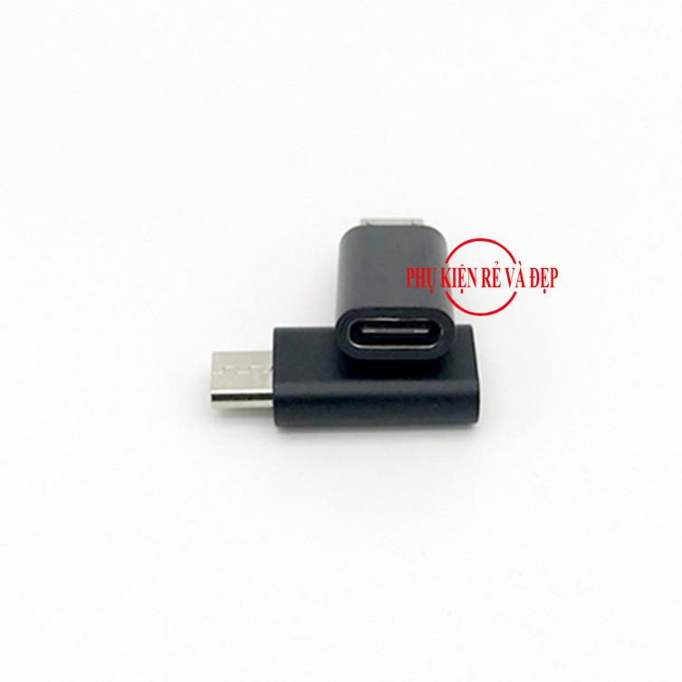 Đầu chuyển đổi sạc và OTG từ Type C sang Micro USB