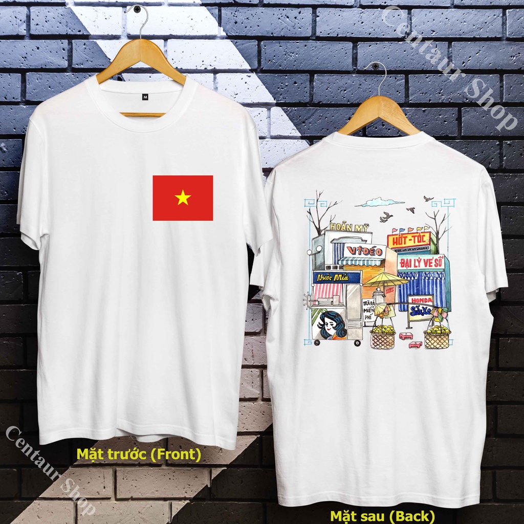 👉Áo Thun Văn Hóa - Du Lịch Việt Nam - Áo Thun Sài Gòn - Áo Thun Sài Gòn xưa phong cách - VIN-009