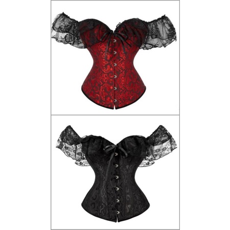ÁO CORSET - ÁO SIẾT EO NỊT BỤNG GỢI CẢM KIỂU DÁNG CỔ ĐIỂN - Tie Dye Boutique 💃👸
