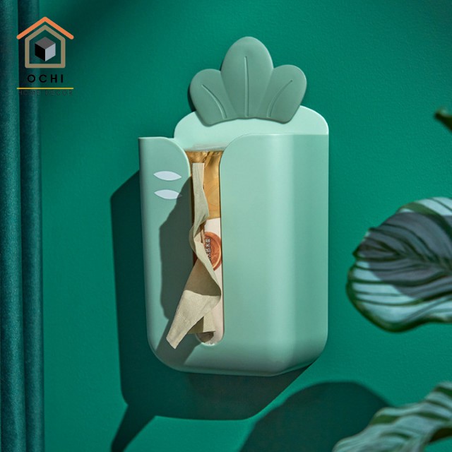 [LOẠI ĐẸP]Hộp Đựng Khăn Giấy Dán Tường Đa Năng, Tiện Ích Nhiều Màu Mắc