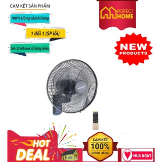 BÃO SALE {Hàng chính hãng} ( Hàng_Chính hãng) Quạt treo tường Điện Cơ cánh QTT 400- XPN 400 XPN- điều khiển xa