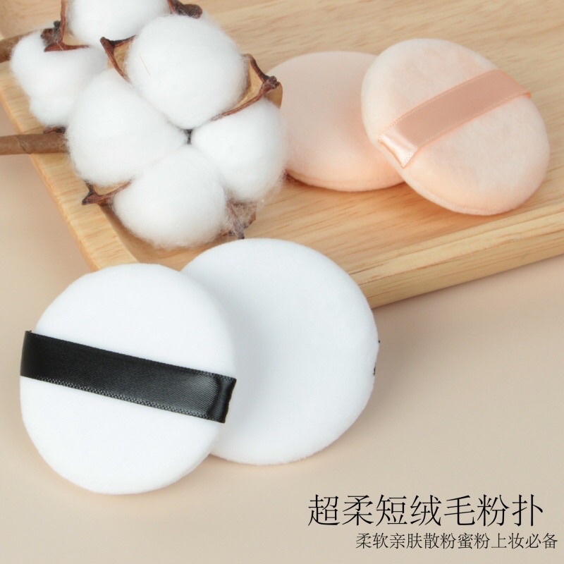 Bông đánh phấn khô, bông dặm phấn bột