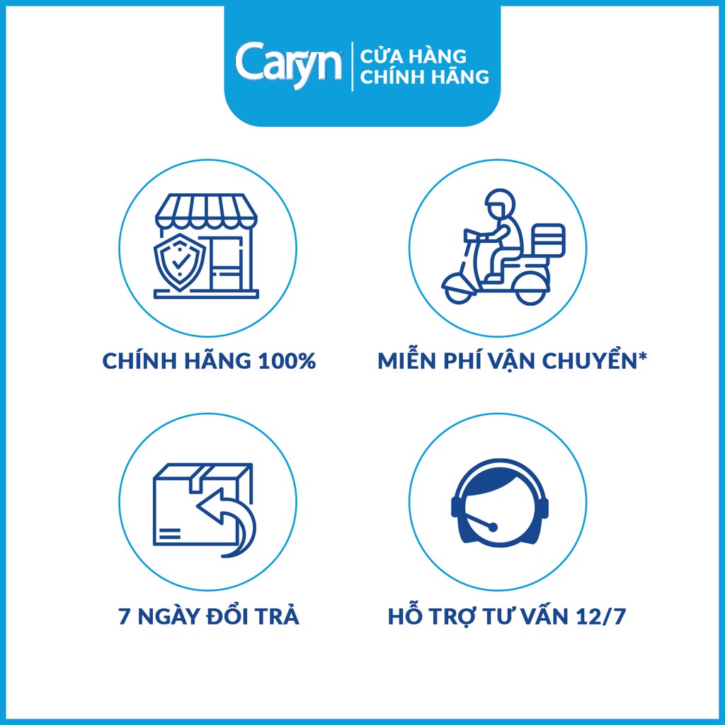 Bỉm người già CARYN dạng dán, Tã người lớn siêu thấm chống trào 4 chiều dành cho người cao tuổi full size 20 miếng