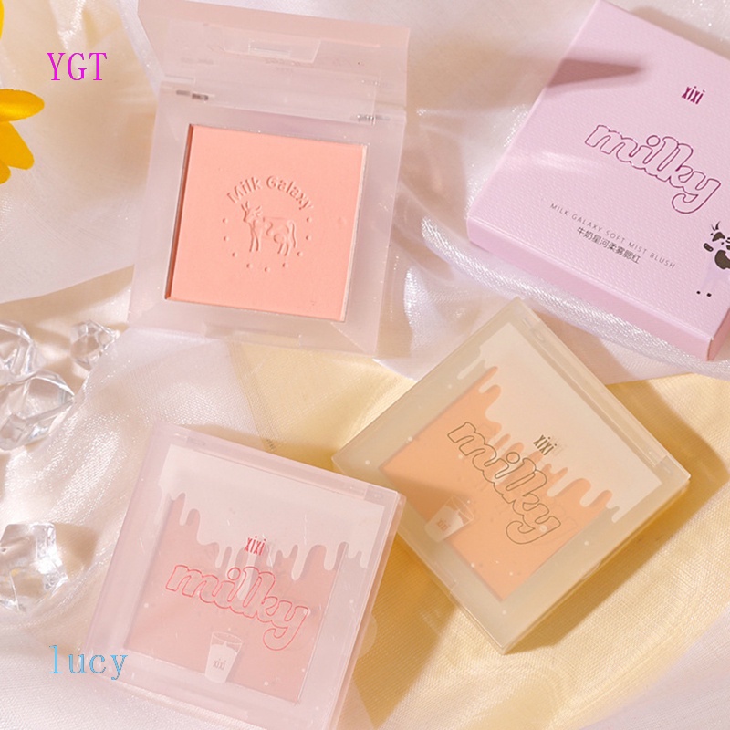 Phấn má hồng đơn sắc màu kẹo đào cam tự nhiên