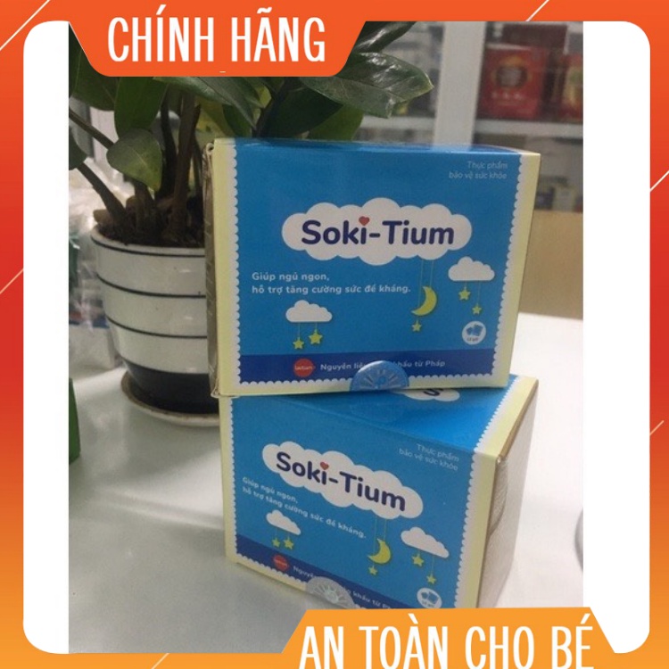 soki tium cải thiện giấc ngủ cho bé yêu\