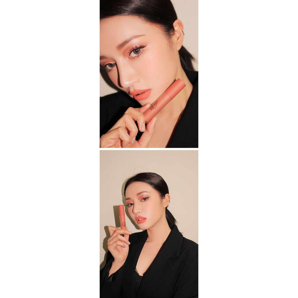 Sẵn Son 3CE soft lip lacquer chính hãng