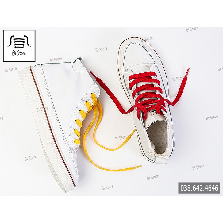 [𝟭𝗺𝟮] [𝗕𝗮́𝗻 𝘁𝗵𝗲𝗼 𝗰𝗮̣̆𝗽] Dây giày thể thao nam nữ sneaker - [𝗕𝗮̉𝗻𝗴 𝟯𝟬 𝗺𝗮̀𝘂] có video + ảnh chụp thật